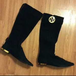 Tory Burch suede boots